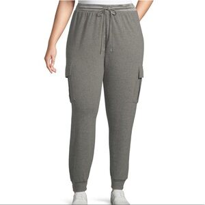 New Women's Mid Rise Jogger Pants Plus Size